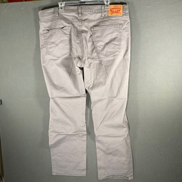 Levi Strauss & Co 541 W40 L32 Mens Gray Athletic Fit Comfort Stretch Pants - Picture 1 of 9